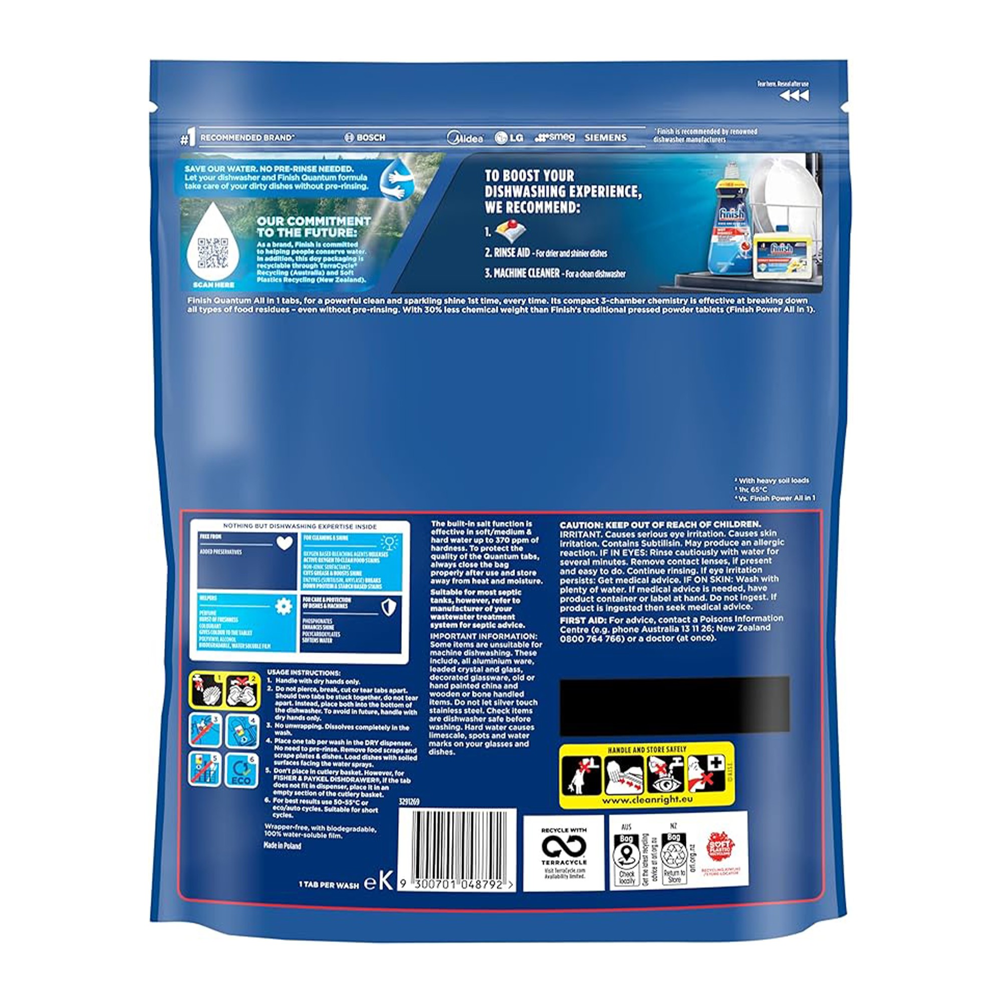 Finish Quantum x 90 Dishwasher Tablets - Image 2